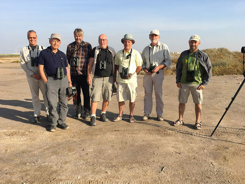 Winter-tour-12-20-nov-2016, Participant from left to right: Brian Rasmussen, Daniel Mauras, Henrik Rask, Jean-Jacques CLEMENT, Thierry JEAN, Francis SMIGIELSKI and Hugues Axel DUFOURNY.