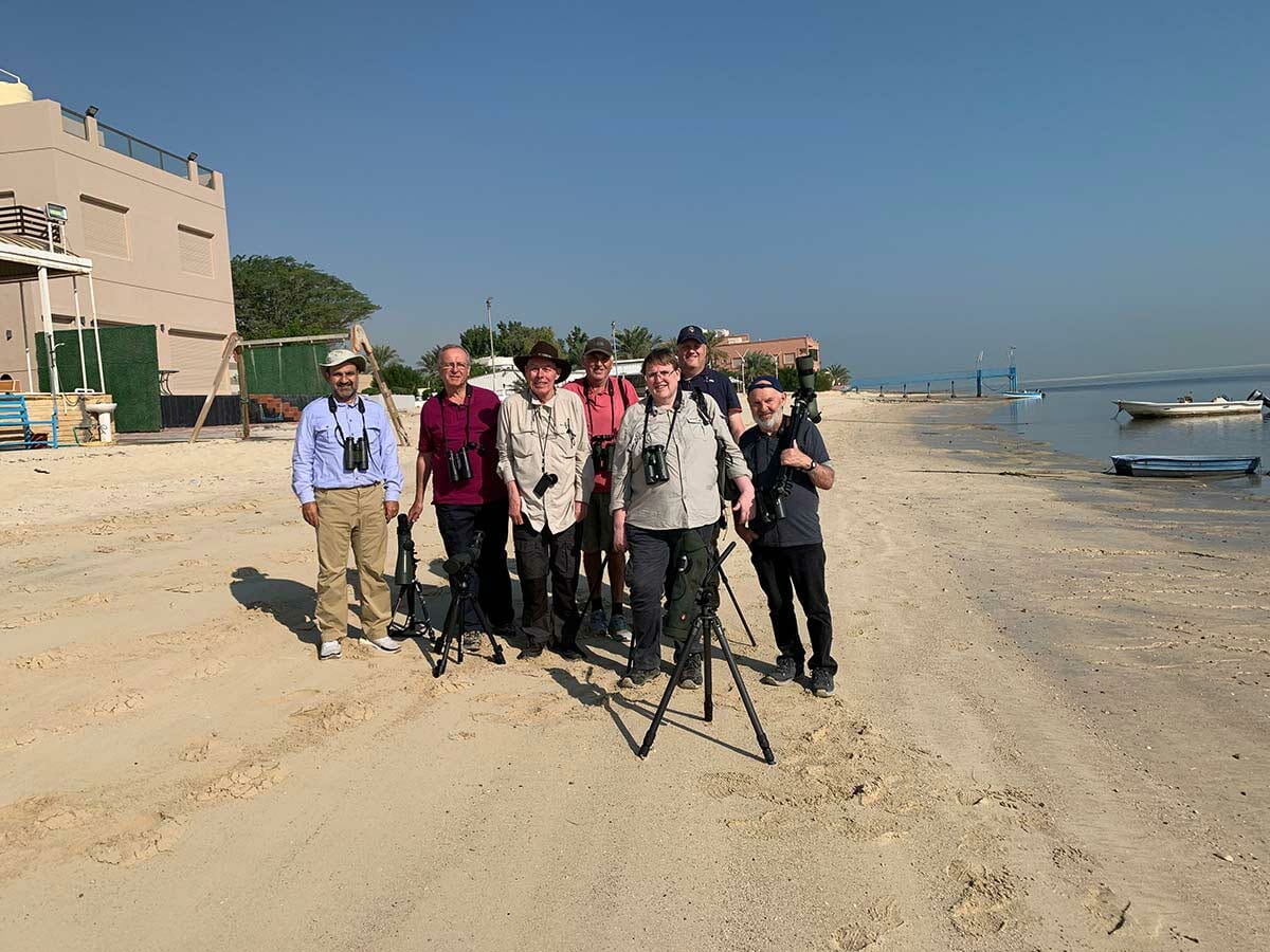 10-18 November 2019 Kuwait Birding Tour Participants: AbdulRahman Al-Sirhan (tour guide), Jim Christensen, Anders Hammergart, Anders Sogaard, Steffen Sommer Nielsen, Paul Nilsson, Richard Beard, and Neil Clayton.